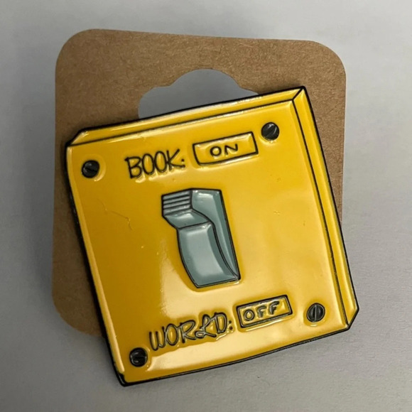 $5 bundled Book Lover Enamel Pin - Picture 1 of 1